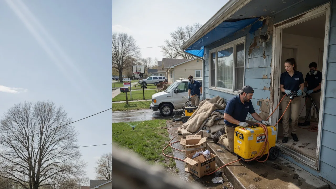 Basement Flood Cleanup in Madill, OK near me